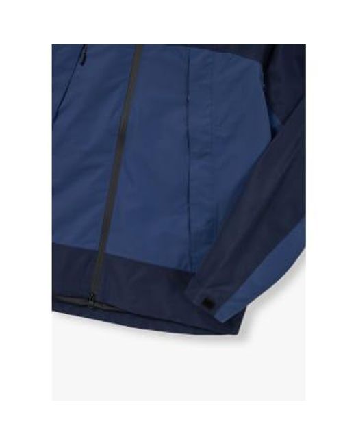 Mens Lightweight Water Resistant Jacket In Blue di Penfield da Uomo