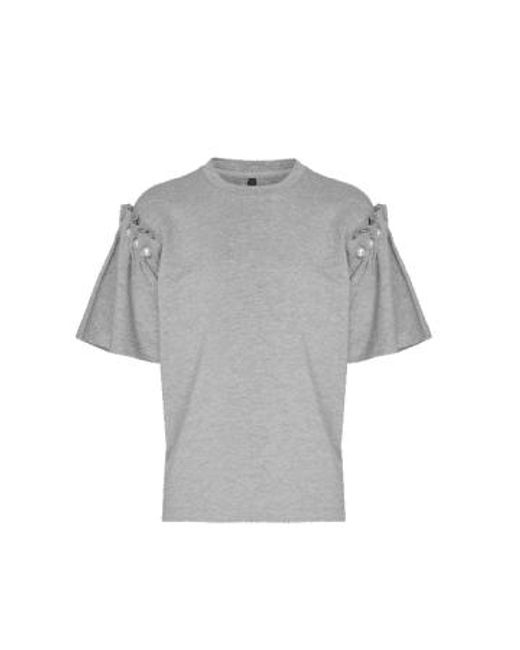 Mother Of Pearl Gray Amber Pearl Marl T-shirt