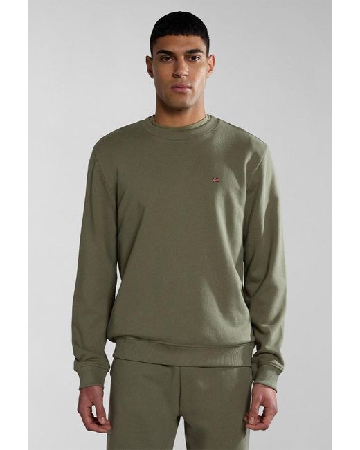 Napapijri Balis Summer Sweatshirt in Green for Men Lyst UK