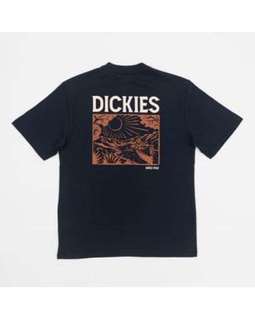 Dickies Blue Patrick Springs T-shirt for men