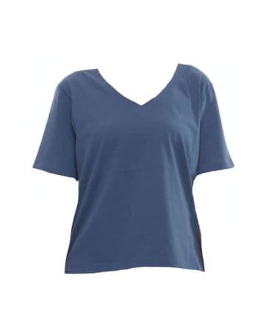 T Shirt For Woman D2923Tp 557 di Aragona in Blue
