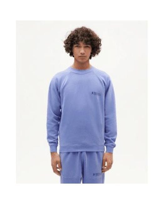 Sweat-shirt indigofera ftp Thinking Mu pour homme en coloris Blue
