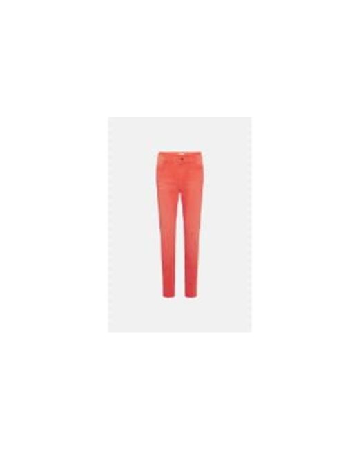 Eva Slim Trousers Hot 1 di FABIENNE CHAPOT in Red