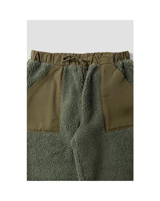 Stan Ray Green Pantalon Fleece Fat for men