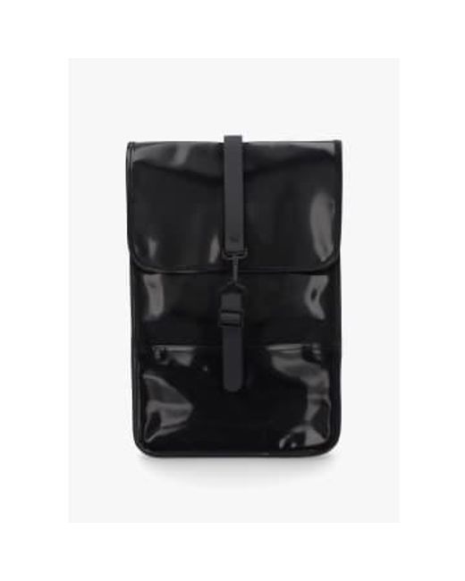 Rains Black Mini W3 Backpack