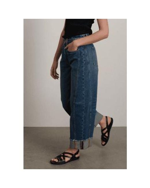 B Sides Blue Relaxed Lasso Vista Jeans 26