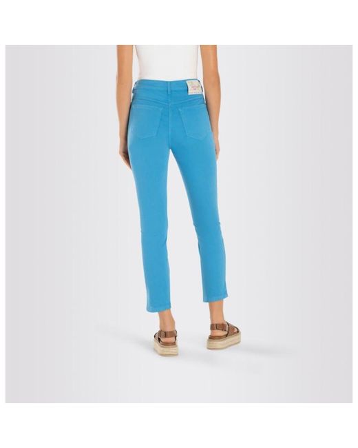 Mac Jeans Swimming Pool Dream Summer Cotton Jeans in Blue | Lyst