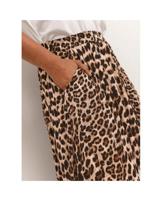 Amber Short Skirt In Classic From di Kaffe in Brown