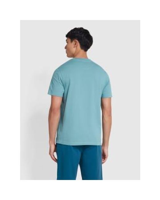 Farah Blue T-shirt for men