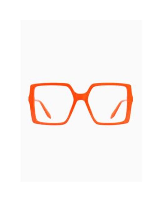 Thorberg Orange Emina Reading Glasses 1