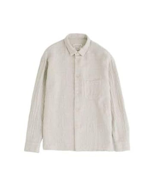 Washed Clay Gusto Shirt di A Kind Of Guise in White da Uomo