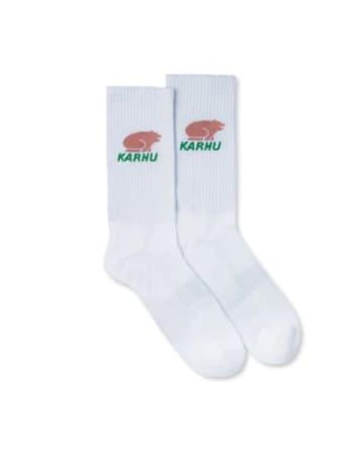 Karhu Blue Classic Logo Socks Bright Lilas M/l