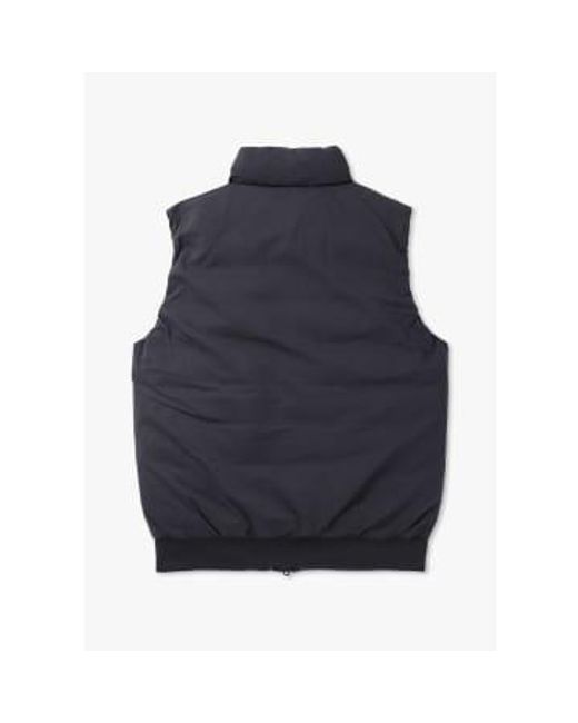 Replay Blue S Quilted Gilet Vest for men