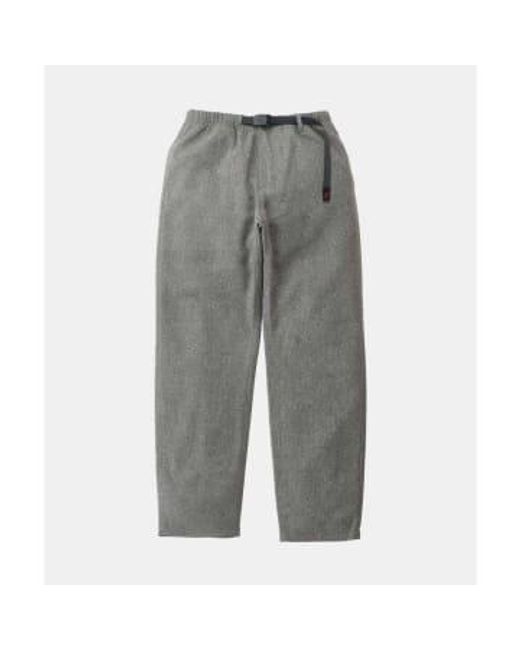 Pantalón lana Gramicci de hombre de color Gray