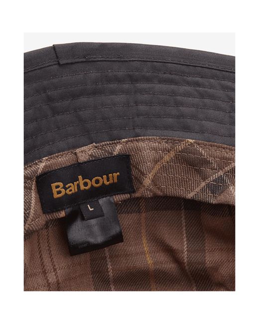 Barbour Wax Sports Hat Rustic in Gray for Men | Lyst
