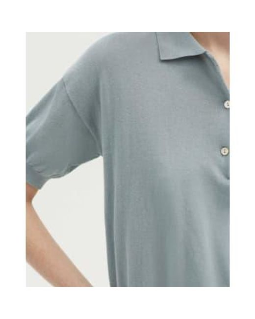 Nice Things Blue Jersey Polo C/Bot