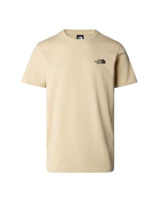 The North Face Natural Simple Dome T-shirt for men