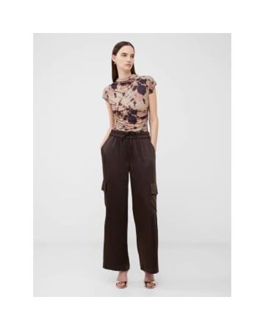 French Connection Brown Chloetta Cargo Trouser