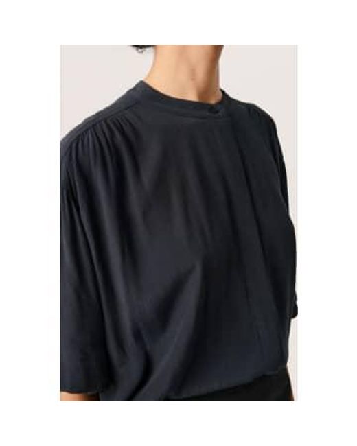 Sllayna shirt ss Soaked In Luxury en coloris Black