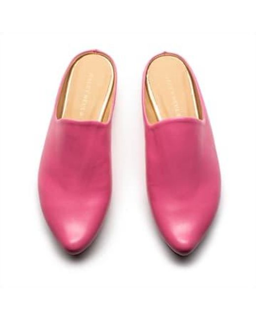 Tracey Neuls Pink Mule Peony