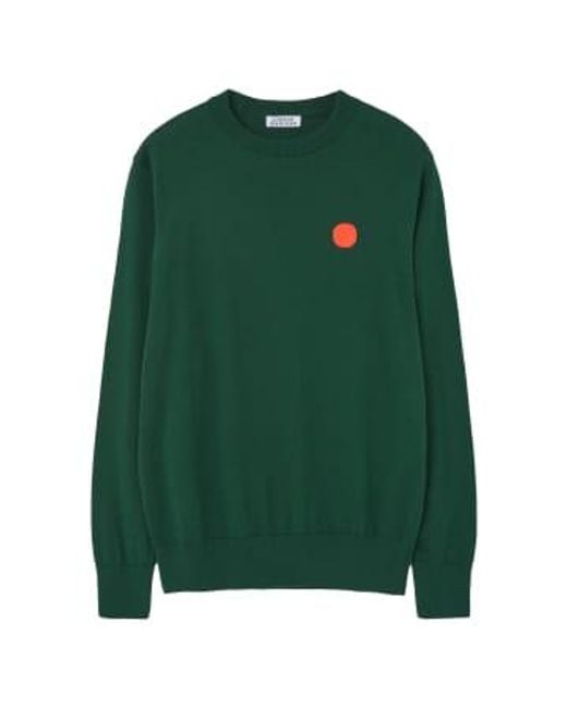Loreak Green Dark Onia Dot M Sweater S for men