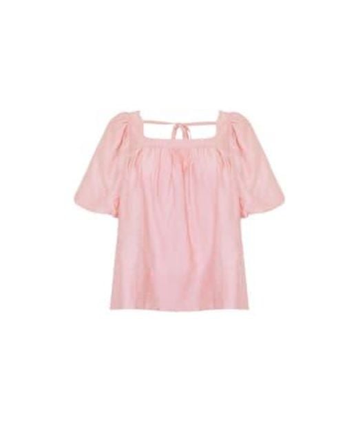 Fiamma blouse Jovonna London de color Pink