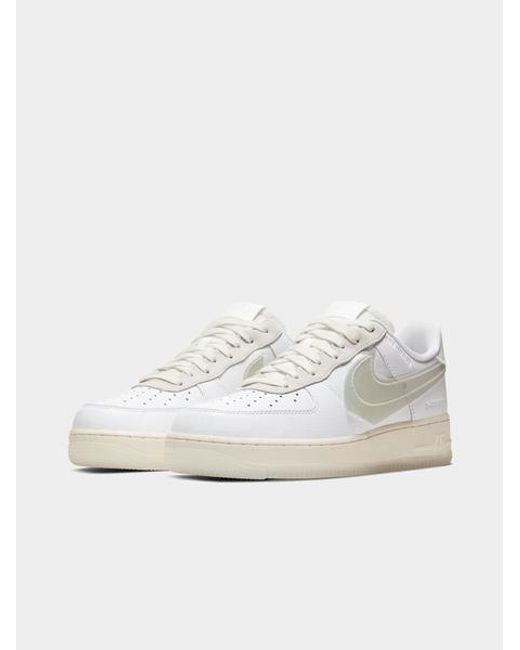 Air Force 1 07 LV8 DNA Blanco Vela Negro Zapatos Nike de hombre de color  Blanco | Lyst