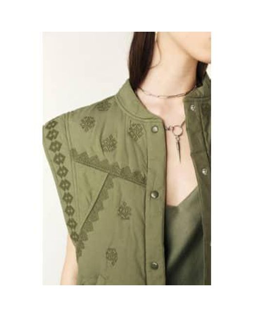 Ba&sh Green Mina Vest