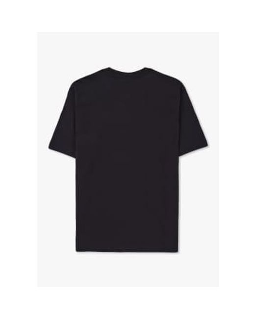 Paul Smith Herren linearer schädeldruck t-shirt in schwarz in Black für Herren