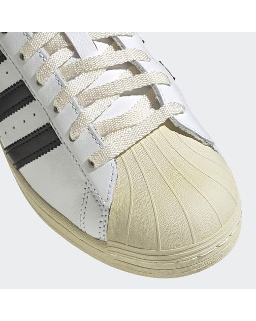 adidas superstar shoes white and blue