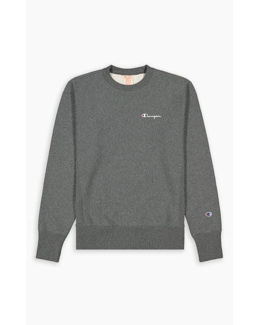 champion dark grey sweatshirt