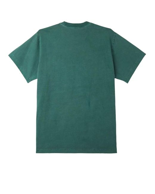 Obey Green Lowercase Pigment T-shirt for men
