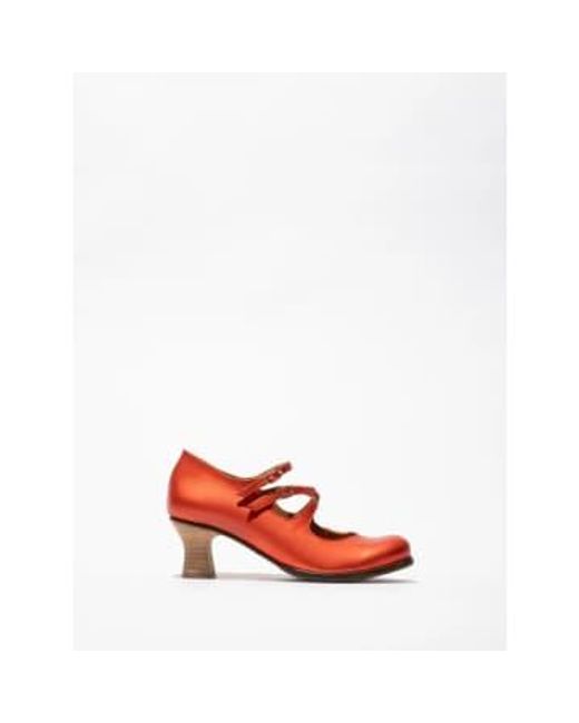 Fly London Red Biwi088