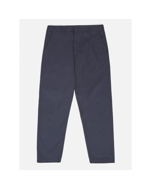 Universal Works Navy Military Chino Pants in Blue for Men Lyst