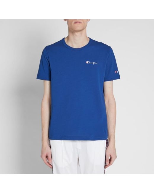 royal blue champion shirt