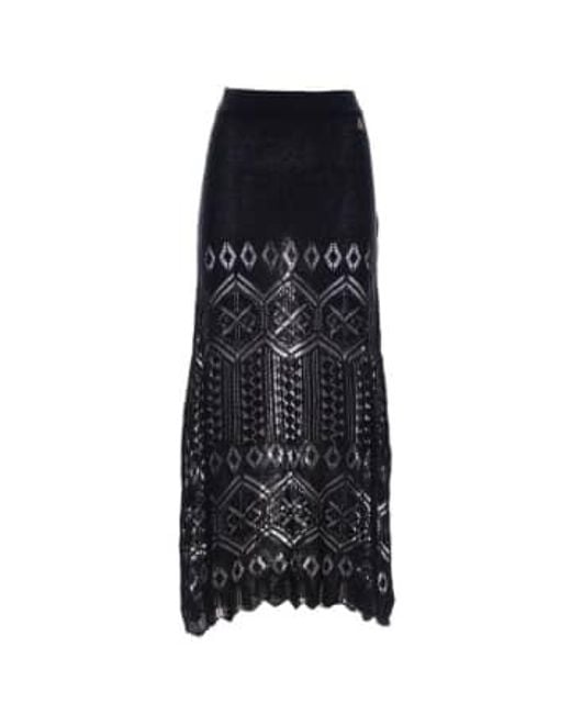 Akep Black Skirt Gokd05064 Nero S