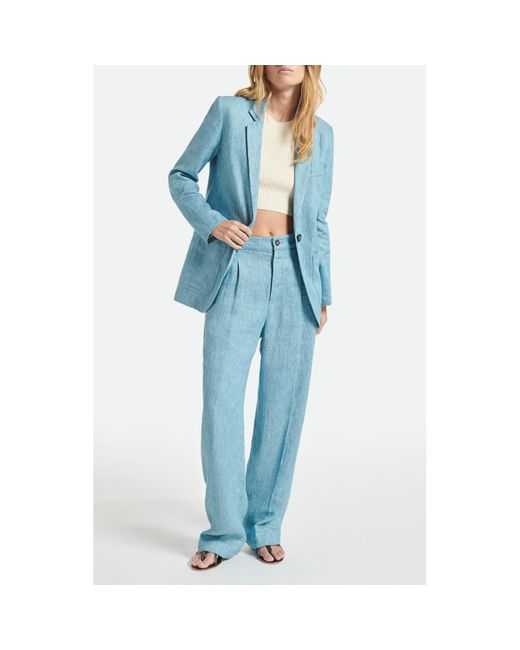 Vanessa Bruno Lamiss Blazer in Blue | Lyst