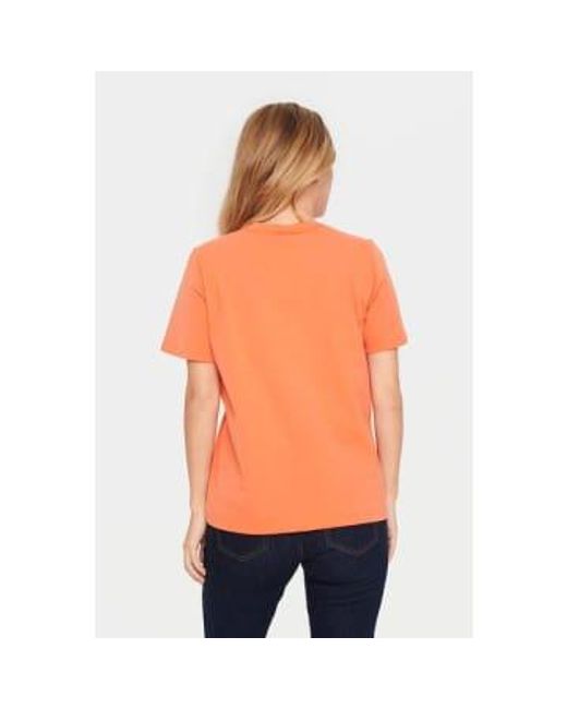 Saint Tropez Orange Dajli T-shirt