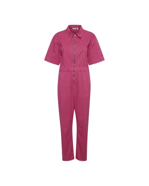 B.Young Pink Likke Jumpsuit Raspberry