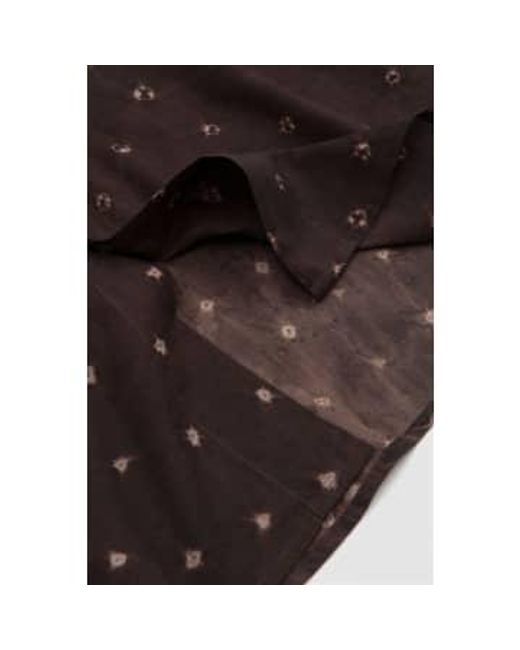 Ronen Bandhani Ti-Dye Shirt Charcoal Kardo pour homme en coloris Brown