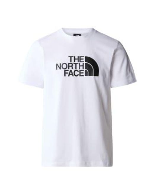 T Shirt Easy di The North Face in White da Uomo