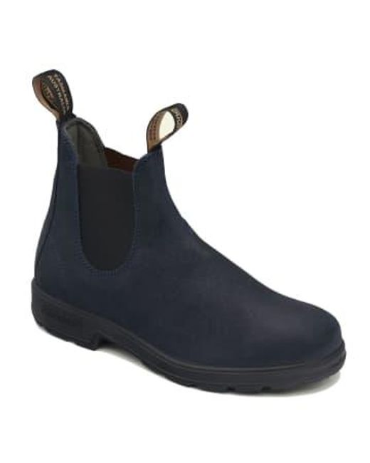 Originals Series Boots 1912 Waxed Suede 1 di Blundstone in Blue da Uomo