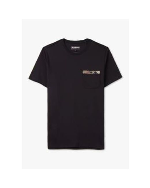 T-shirt poche en noir Barbour pour homme en coloris Black