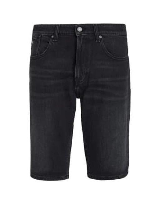 Tommy Hilfiger Blue Jeans Ronnie Denim Shorts Black 30 for men