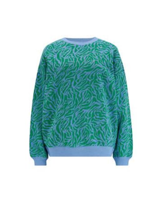 Sweat-shirt eadie Sugarhill en coloris Green