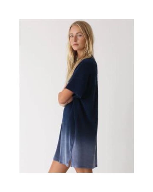 Electric And Electric And Baxter Terry Dress di Electric and Rose in Blue