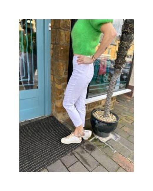 Bella Blanca Flor pantalon Robell en coloris Green