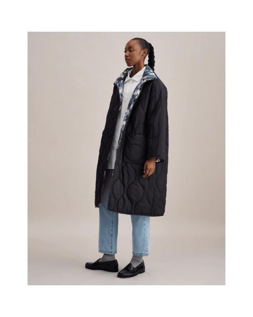 Manteau matelassé réversible Heddie Black Beauty Bellerose en coloris Blue