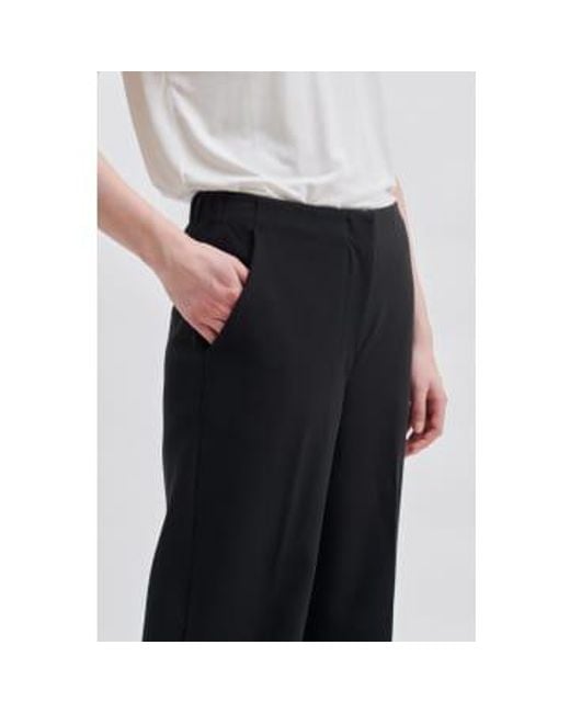Second Female Black Evie Classic Trousers