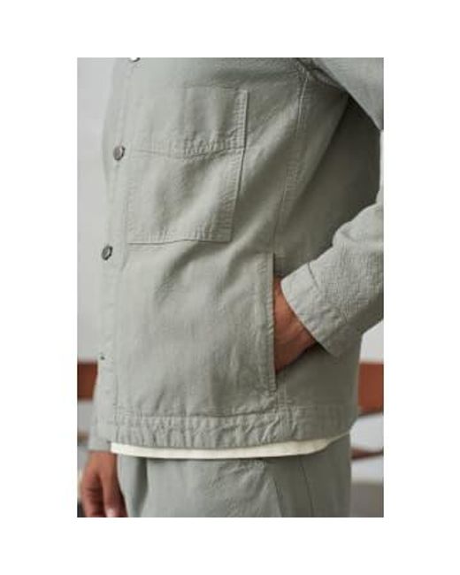 About Companions Gray Eco Canvas Reed Asir Jacket for men